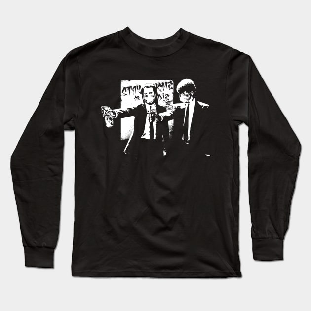 PULP Q SQUAD Long Sleeve T-Shirt by ALFBOCREATIVE